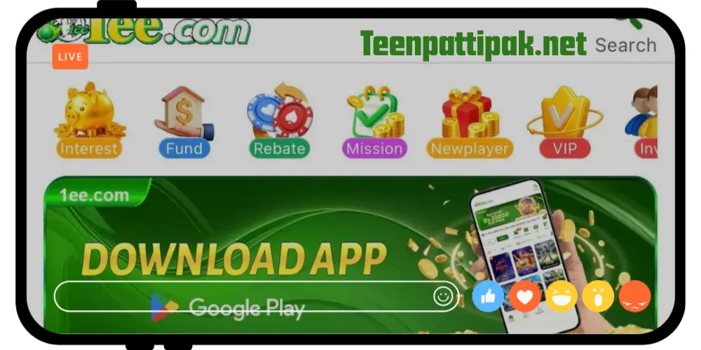 1EE Game Download APK Pakistan